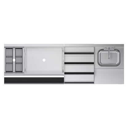 Krowne KR24-W72E-10 72" Underbar Ice Bin / Cocktail Station
