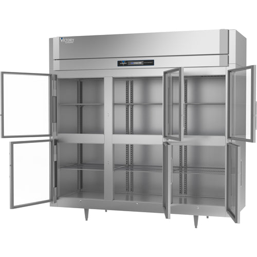 Victory FS-3D-S1-EW-HG-HC 85 1/2" Solid Door Reach-In Freezer