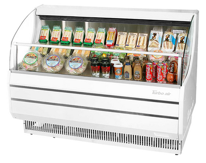 Turbo Air TOM-50SW(B)-N 50 7/8" Open Air Merchandiser