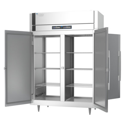 Victory HRS-2D-S1-EW-PT-HC 58 3/8" Dual Temp Refrigerated/Heated Pass-Thru