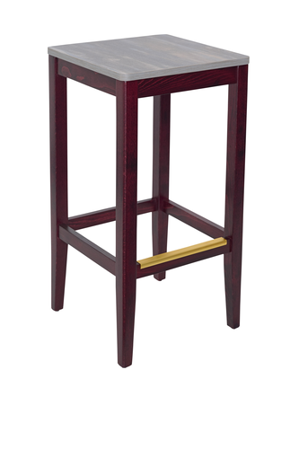 BFM Seating ZWB680DM R 16 1/2" Barstool