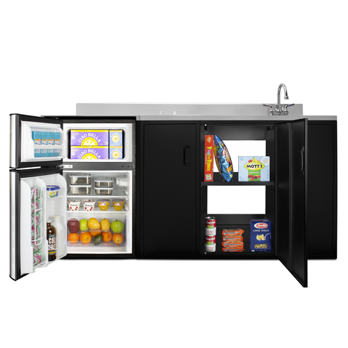 Summit CK72ADASINKR 71 3/4" Kitchenette