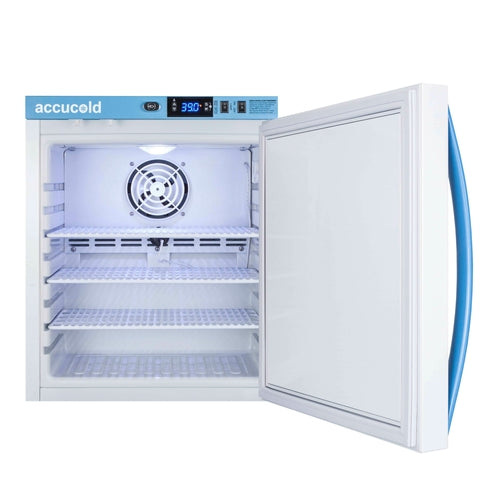 Summit MLRS1MC 17 1/2" Solid Door Undercounter Refrigerator