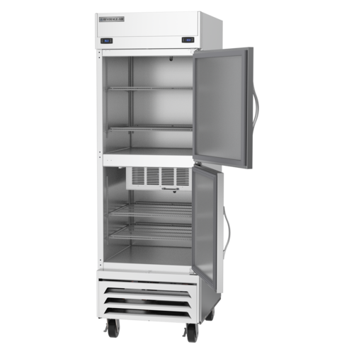 Beverage-Air HBRF23HC-1-A 27 1/4" 1 Section Solid Door Reach-In Refrigerator Freezer