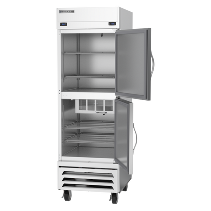 Beverage-Air HBRF23HC-1-A 27 1/4" 1 Section Solid Door Reach-In Refrigerator Freezer