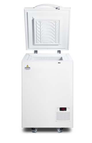 Summit LAB8 23 3/4" Solid Door Undercounter Freezer