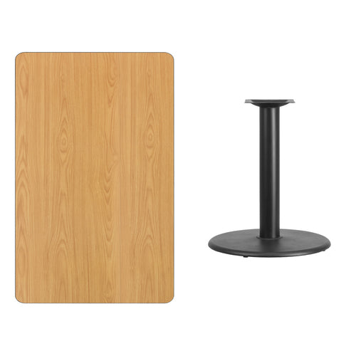Flash Furniture XU-NATTB-3048-TR24-GG Dining Table