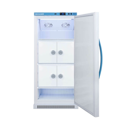 Summit MLRS8MCLK 23 3/8" Solid Door Undercounter Refrigerator
