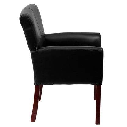 Flash Furniture BT-353-BK-LEA-GG 26 1/2" Dining Chair