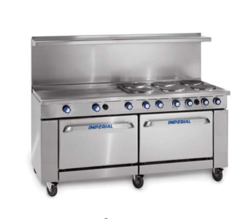 Imperial IR-12-E-C 72" Electric Restaurant Range