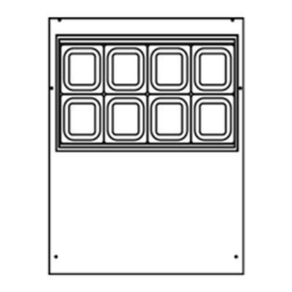 Beverage-Air SPED27HC-C-B 27" 2 Drawer 9 Pan Sandwich / Salad Prep Table
