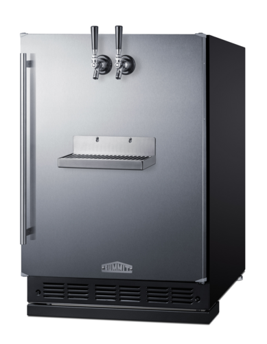 Summit SBC7BRSFRTP 23 5/8" Draft Beer Cooler