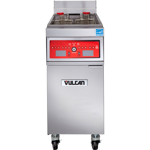 Vulcan 1ER50A 15 1/2" 50 lb Electric Floor Fryer
