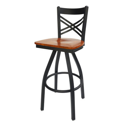BFM Seating 2130S-SB W 17 1/2" Barstool