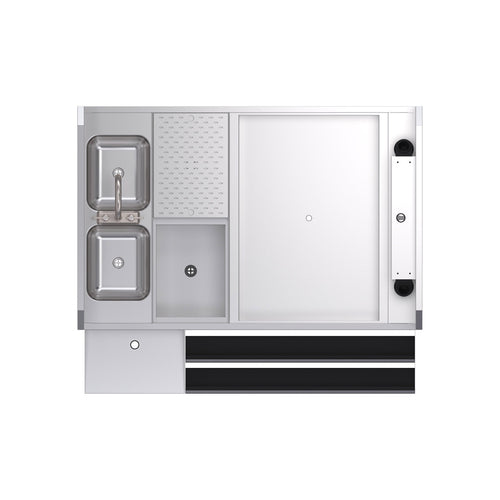Krowne KRPT-54BRP-10 54" Underbar Ice Bin / Cocktail Station