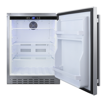 Summit AL55OSCSS 23 1/2" Refrigerated Merchandiser