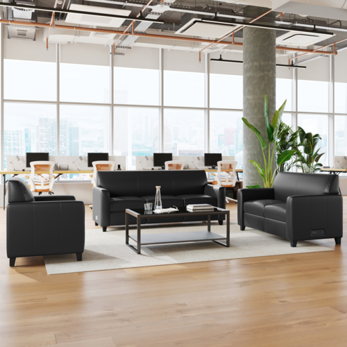 Flash Furniture BT-827U-SET-BLK-GG 70 1/4" Lounge Seating