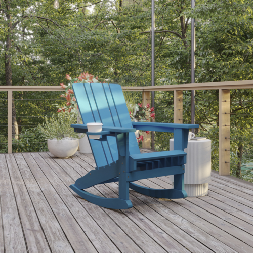 Flash Furniture LE-HMP-1045-31-BL-GG 33 1/2" Patio Lounge Seating