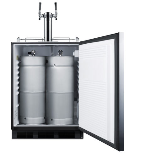 Summit SBC58BLBIADATWINBW 23 5/8" Wine Dispenser