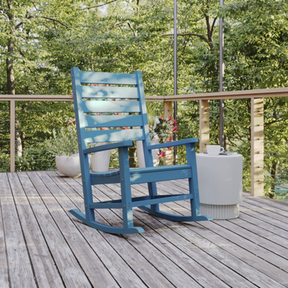 Flash Furniture LE-HMP-2002-110-BL-GG 33 1/2" Patio Lounge Seating