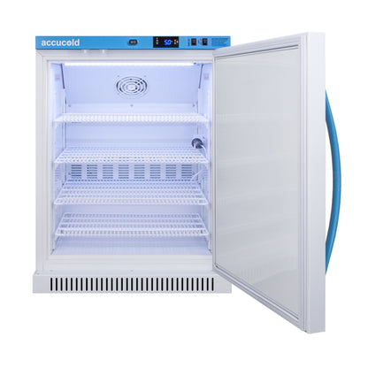 Summit ARS6PV 23 3/8" Solid Door Undercounter Refrigerator