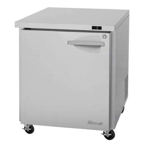 Turbo Air PUF-28-N(-L) 27 1/2" Solid Door Undercounter Freezer