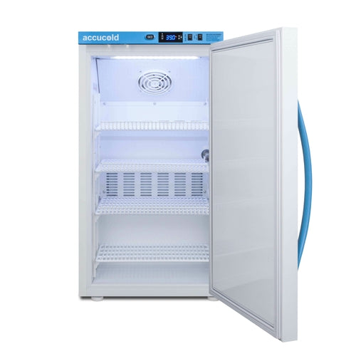 Summit MLRS3MC 18 1/2" Solid Door Undercounter Refrigerator