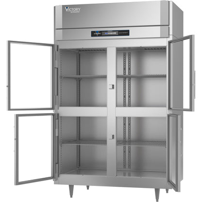 Victory RSA-2D-S1-HG-HC 52 1/8" Solid Door Reach-In Refrigerator