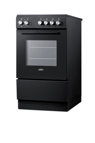 Summit REXT20BL 19 3/8" Electric Restaurant Range