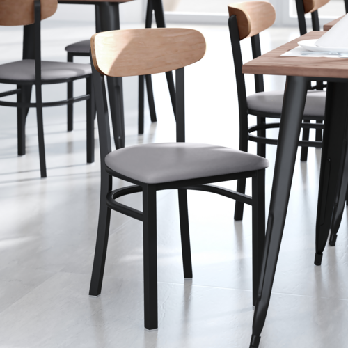 Flash Furniture 2-XU-DG6V5GYV-NAT-GG 17" Dining Chair