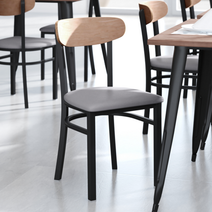 Flash Furniture 2-XU-DG6V5GYV-NAT-GG 17" Dining Chair