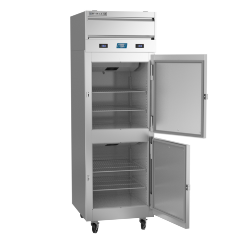 Beverage-Air CT12-12HC-1HS 26 1/2" 2 Section Reach-In Refrigerator Freezer