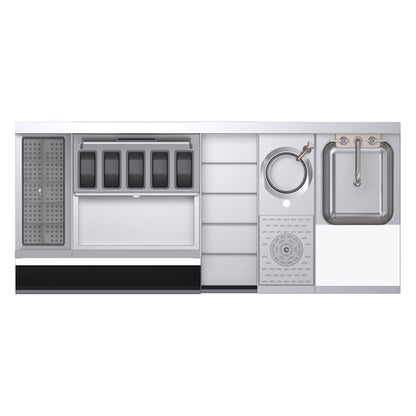 Krowne KR24-MX54-7 54" Underbar Ice Bin / Cocktail Station