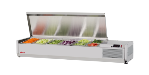 Turbo Air CTST-1500-13-N 59" Refrigerated Prep Rail