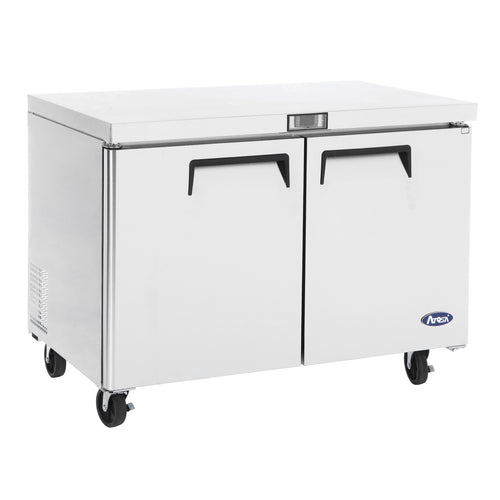 Atosa MGF36FGR 36 3/8" Solid Door Undercounter Freezer