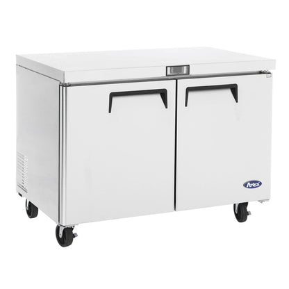 Atosa MGF36FGR 36 3/8" Solid Door Undercounter Freezer