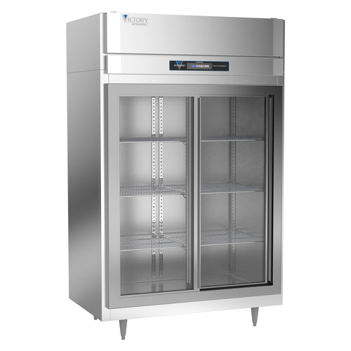 Victory DRS-2D-S1-LD-HC 52 1/8" Solid Door Reach-In Refrigerator