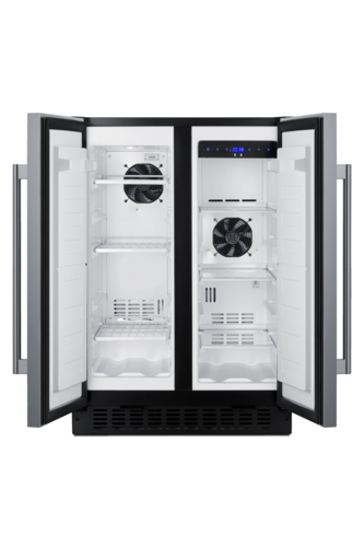 Summit FFRF24SS 23 3/8" Solid Door Reach-In Refrigerator Freezer