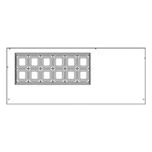 Beverage-Air SPED72HC-12C-2 72" 1 Door 12 Pan Sandwich / Salad Prep Table