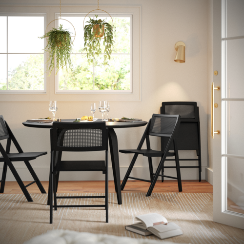 Flash Furniture SK-220905-BLK-GG 18" Patio Chair