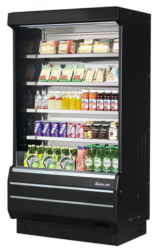 Turbo Air TOM-40B-SP(-A)-N 39" Open Air Merchandiser