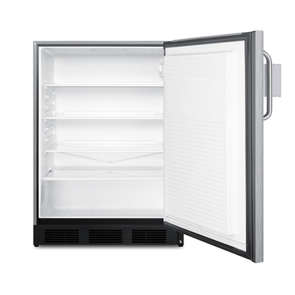 Summit SPR7BOSST 23 3/4" Solid Door Undercounter Refrigerator