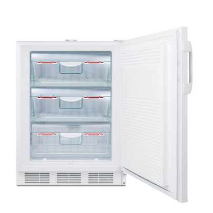 Summit VT65MLVAC456ADA 23 5/8" Solid Door Undercounter Freezer