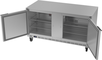 Beverage-Air UCF60AHC 60" Solid Door Undercounter Freezer
