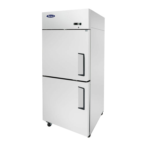 Atosa MBF8007GR 28 3/4" 1 Section Solid Door Reach-In Freezer