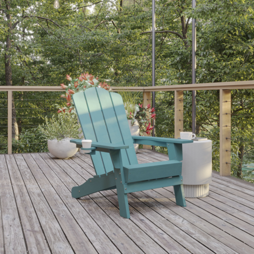 Flash Furniture LE-HMP-1044-10-BL-GG 27 1/2" Patio Lounge Seating