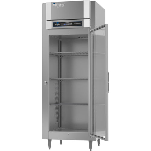 Victory RSA-1D-S1-EW-G-HC 31 1/4" Solid Door Reach-In Refrigerator
