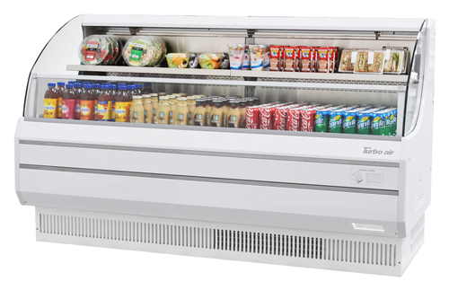 Turbo Air TOM-75LW(B)-N 75 3/4" Open Air Merchandiser
