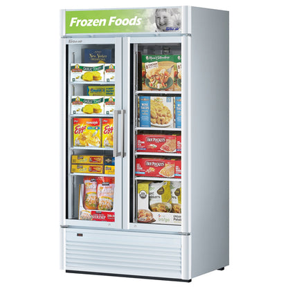 Turbo Air TGF-35SD-N 39 1/2" 2 Section Freezer Merchandiser