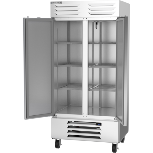 Beverage-Air FB35HC-1S 39 1/2" 2 Section Solid Door Reach-In Freezer